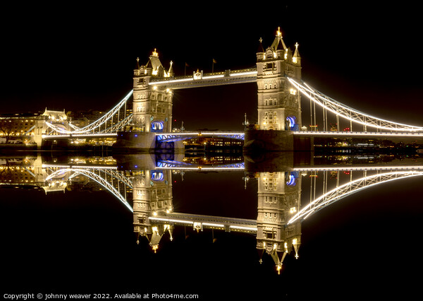 Tower Bridge Long Exposure Picture Board by johnny weaver