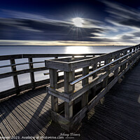 Buy canvas prints of Steps by Southend On Sea  by johnny weaver