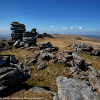 Buy canvas prints of Great Staple Tor by Jim Butler