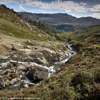 Buy canvas prints of Mountain Stream by Jim Butler