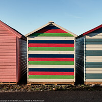 Buy canvas prints of Beach Huts by Jim Butler