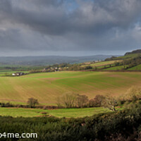 Buy canvas prints of East Devon Panorama by Jim Butler