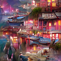 Buy canvas prints of Tai O Hong Kong by Mike Hardisty