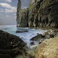 Buy canvas prints of St Govans Bay, Pembrokeshire, Wales. by Duncan Spence