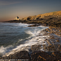 Buy canvas prints of The Bathing House, Northumberland. by Duncan Spence
