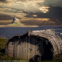 Buy canvas prints of Holy Island, No Place Like Home by Duncan Spence
