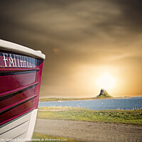 Buy canvas prints of Holy Island, Olde Faithful by Duncan Spence