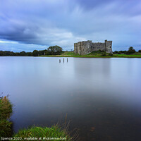 Buy canvas prints of Still Waters.......Carew Castle, Wales. by Duncan Spence