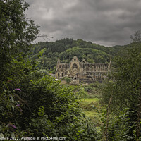 Buy canvas prints of Tintern Abbey, Monmouthshire, Wales. by Duncan Spence