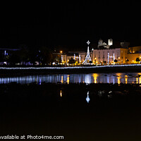 Buy canvas prints of Christmas in Tavira, The Algarve, Portugal. by Duncan Spence