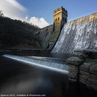 Buy canvas prints of Derwent Dam, The Peak District, Sheffield by Duncan Spence