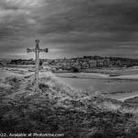Buy canvas prints of Church Hill, Alnmouth by Duncan Spence