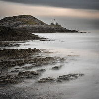Buy canvas prints of The Mumbles Lighthouse by Duncan Spence