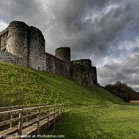 Buy canvas prints of Kidwelly Castle by Duncan Spence