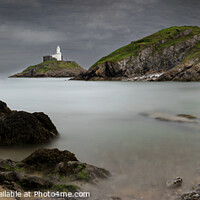 Buy canvas prints of The Mumbles Lighthouse  by Duncan Spence