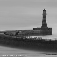 Buy canvas prints of Roker Pier by Duncan Spence