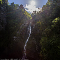 Buy canvas prints of The Falls of Foyers, by Duncan Spence