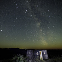 Buy canvas prints of Pill box under the stars by Duncan Spence