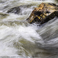 Buy canvas prints of Rock Steady in the Glaslyn Gorge by David McGeachie