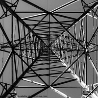 Buy canvas prints of Towering Giants of Electricity by David McGeachie