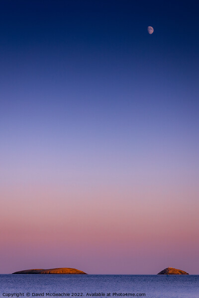 Heavenly Twilight Picture Board by David McGeachie