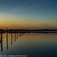 Buy canvas prints of Kenfig pool sunset by Stephen Jenkins