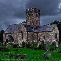 Buy canvas prints of Coity Church in Wales by Stephen Jenkins