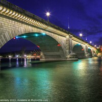 Buy canvas prints of London Bridge by Donna Kennedy