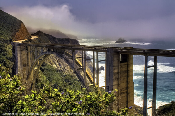 Bixby Bridge Picture Board by Donna Kennedy