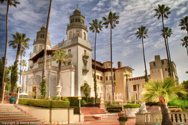 Hearst Castle Picture Board by Donna Kennedy