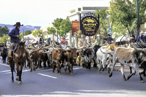 Cedar Livestock and Heritage Festival Picture Board by Donna Kennedy