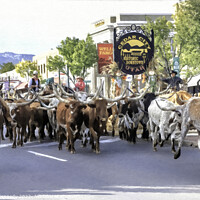 Buy canvas prints of Cedar Livestock and Heritage Festival by Donna Kennedy