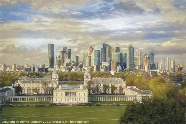 The Old Royal Naval College Picture Board by Donna Kennedy