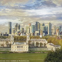 Buy canvas prints of The Old Royal Naval College by Donna Kennedy