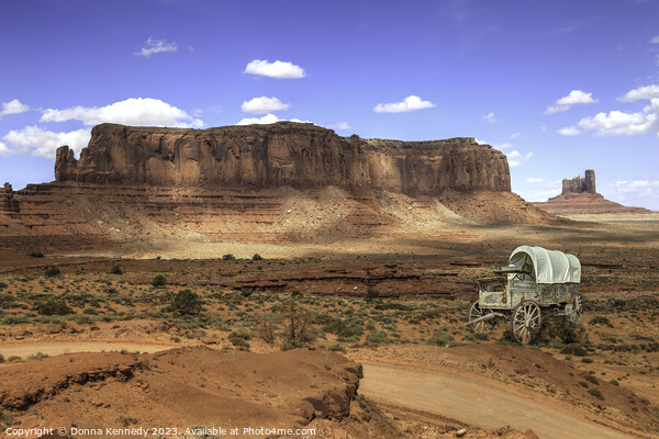 Monument Valley Days Picture Board by Donna Kennedy