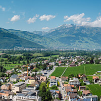 Buy canvas prints of Vaduz, Liechtenstein by Plamen Petrov