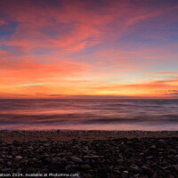 Buy canvas prints of Beach sunrise. by Drew Watson