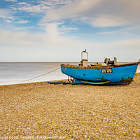 Buy canvas prints of Serenity on the Suffolk Shore by Terry Newman