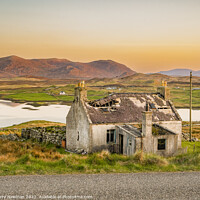 Buy canvas prints of Abandoned Beauty at Hebrides by Terry Newman