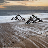Buy canvas prints of Majestic Dusk at Caister-on-Sea by Terry Newman