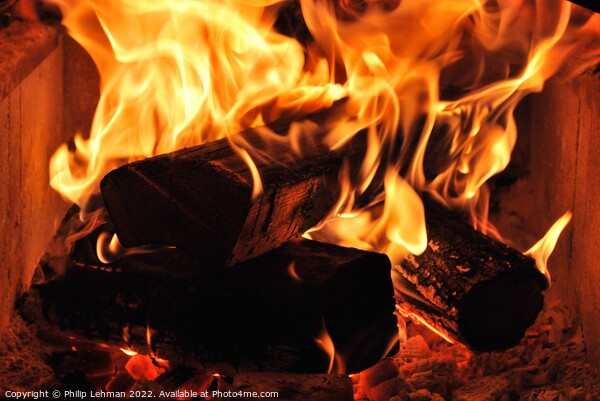 Fireside Picture Board by Philip Lehman