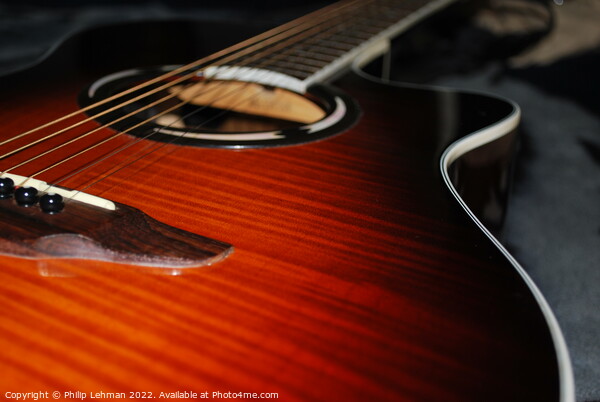 Guitar Strings 1 Picture Board by Philip Lehman