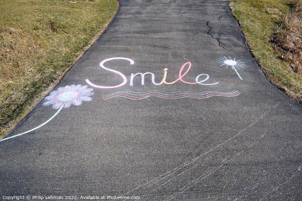 Smile (10B) Picture Board by Philip Lehman