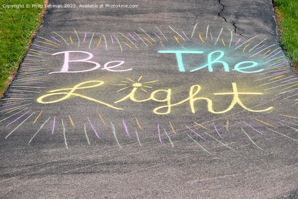 Be the Light 7A Picture Board by Philip Lehman