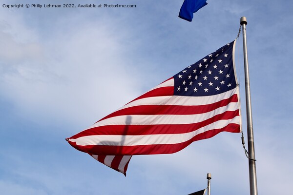 US Flag 2021 (1A) Picture Board by Philip Lehman