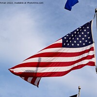 Buy canvas prints of US Flag 2021 (1A) by Philip Lehman