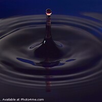 Buy canvas prints of Red Water Drops (3A) by Philip Lehman