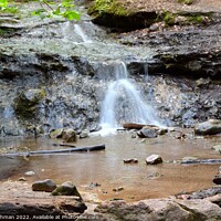 Buy canvas prints of Parfrey's Waterfall  (13A) by Philip Lehman