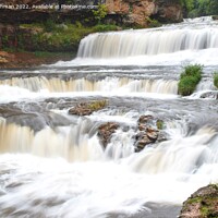 Buy canvas prints of Willow River Falls Aug 28th (12A) by Philip Lehman