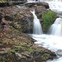 Buy canvas prints of Willow River Falls Aug 28th (16A) by Philip Lehman
